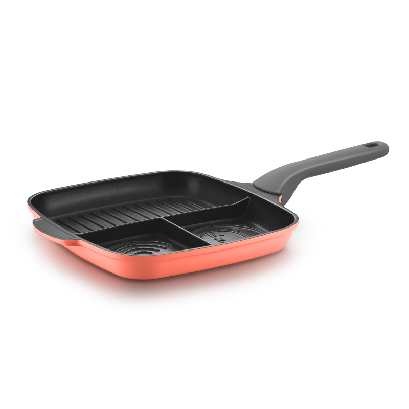 Aluminum Die Casting Living Coral Cookware Collection